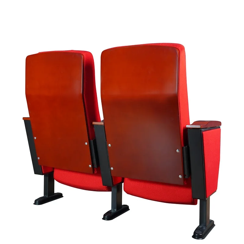 good quality conference furniture red fabric auditorium chair cinema chair for theater
