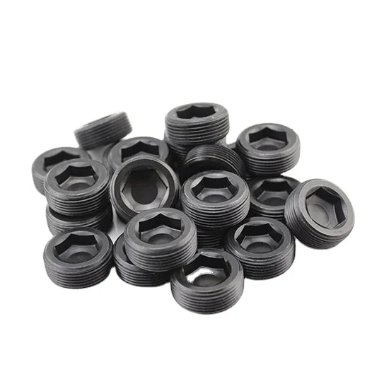 MSW MSWA MSWS MSWAS MSWZS Hot Sales Stainless Steel/Steel Zinc Hex Socket Tapered Pipe Plug Hex Screw Plug