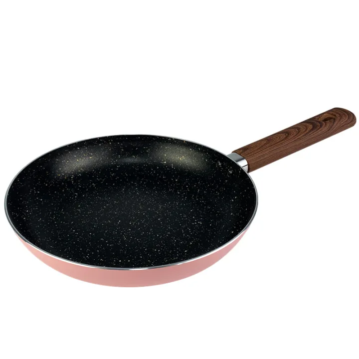 2-Piece Mini 5.5 Inch Non-Stick round Fry Pan with Serrated Turner for Outdoor Cookware