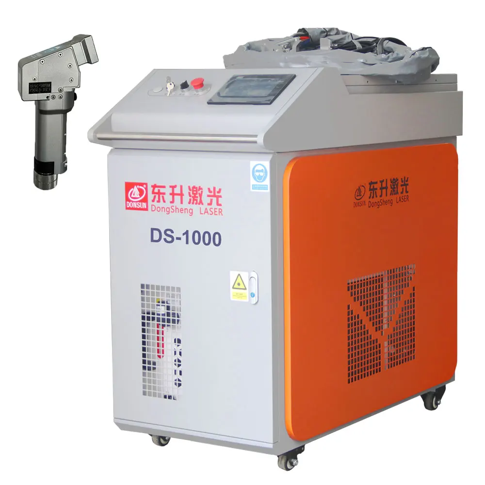 Fiber Laser cleaning machine 1000W 2000W handheld fiber laser cleaning stainless steel paint laser rust removing cleaner mach