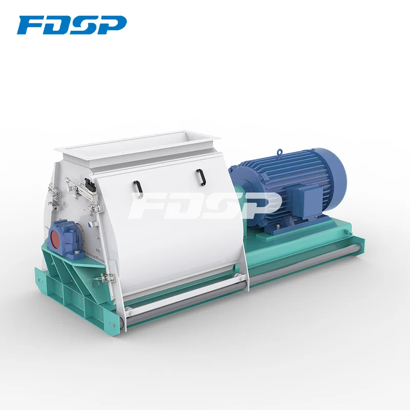 Sawdust Making Machine Fan Blower Crushing Chipper Wood Hammer Mill