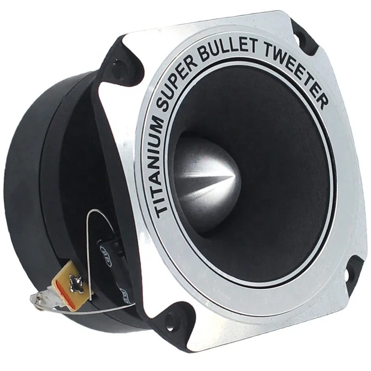 Vander AUDIO Professional Aluminum Audio Tweeter Speaker 4-8ohms 300W OEM Super Bullet Tweeters for Car Audio Speaker System