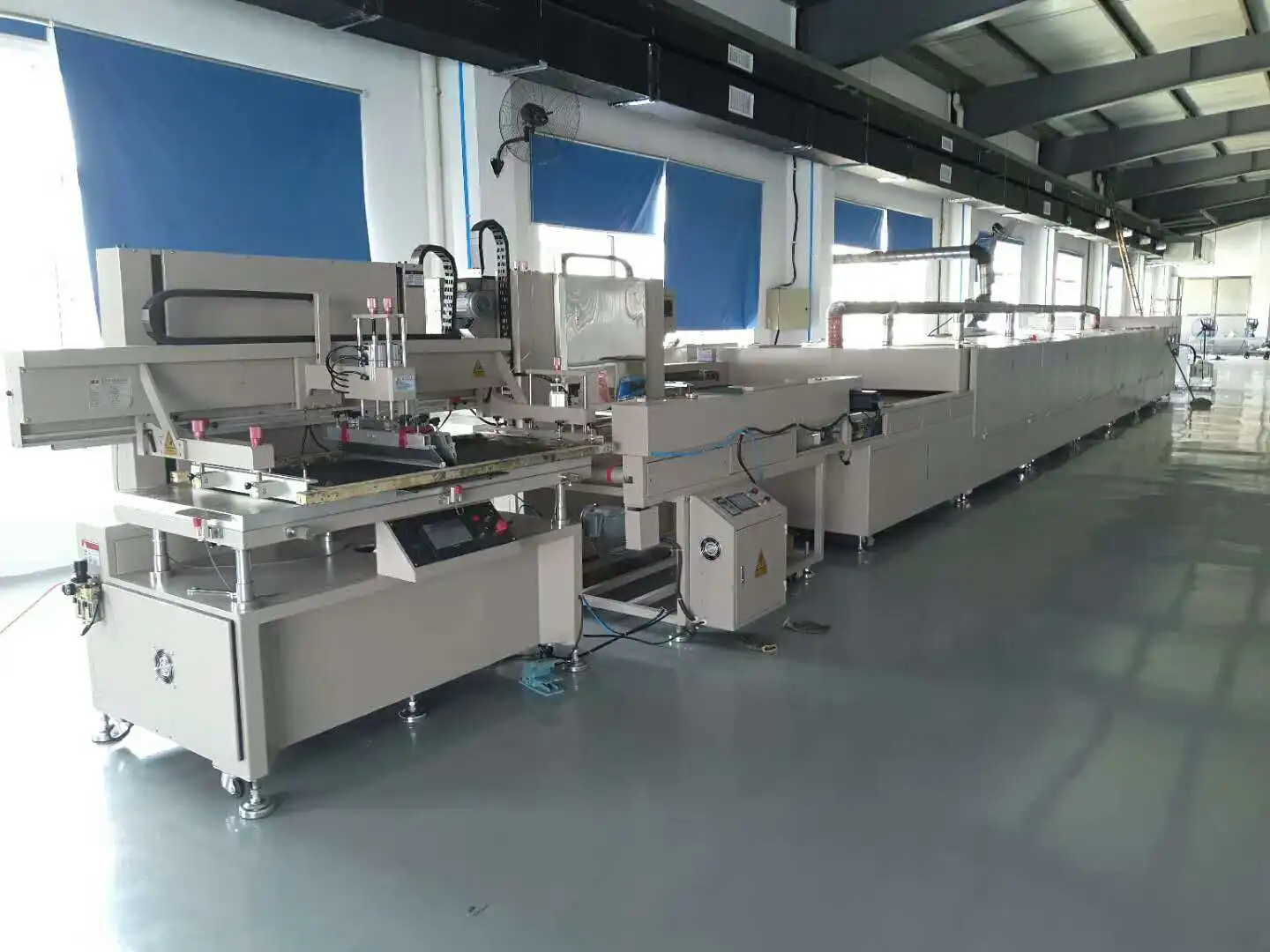 High Precision Double Platform 35 X 50 Flat Automatic China Vertical Screen Printing Machine