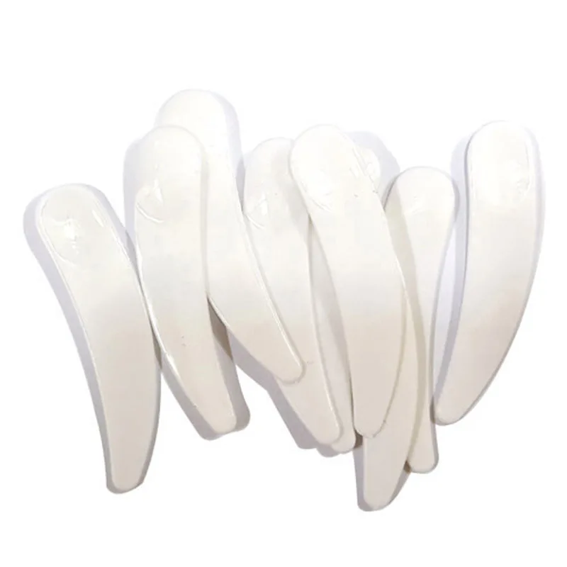60mm Horn Shape Scoop Curved Cosmetic Cream Spatula