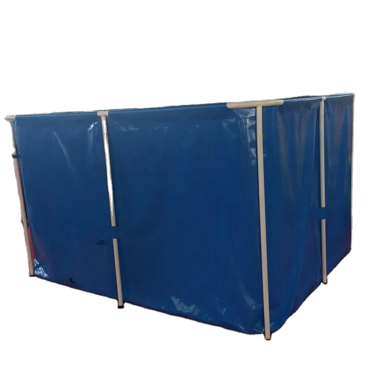 Супер качество ПВХ круглые бассейны для разведения рыб брезент пруд