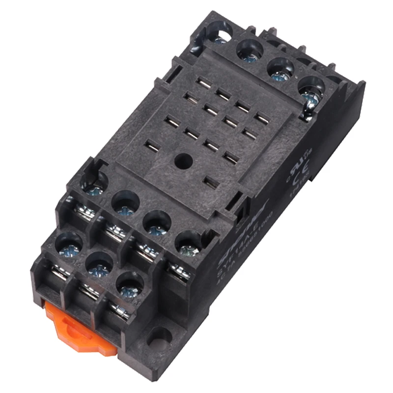 Shenler SYF14A-E socket 7A solid state relay transparent 24vdc relay tester module jqx 115f  solid state relay 200a