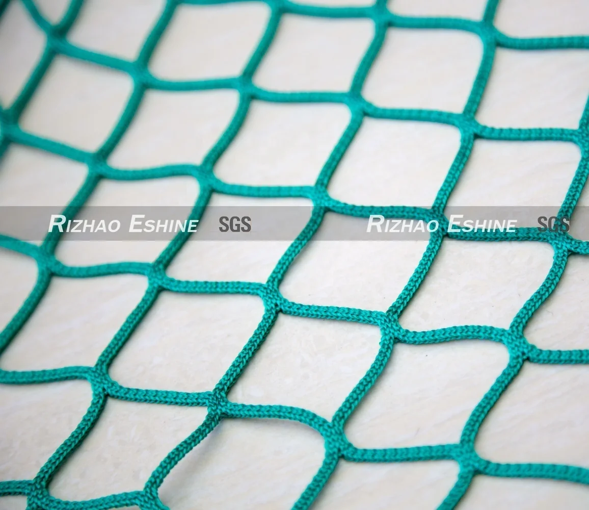 knotless fencing net for playground