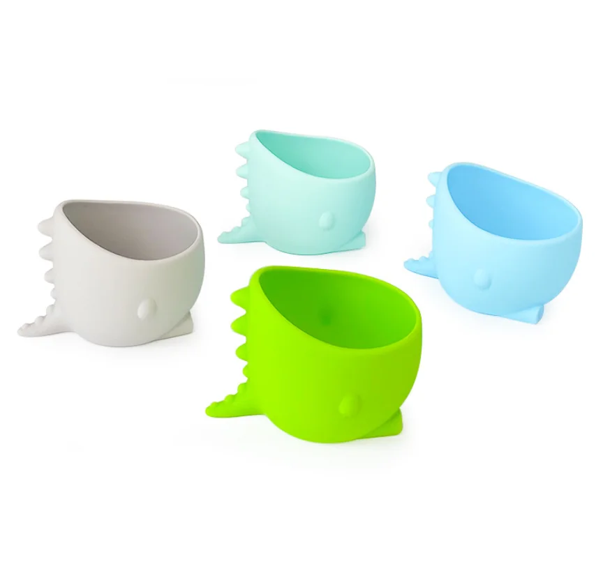 YDS Wholesale Silicone Indoor Flower Plant Pots Mini Dinosaur Design Flower Pot for Office Decorative Container Pots