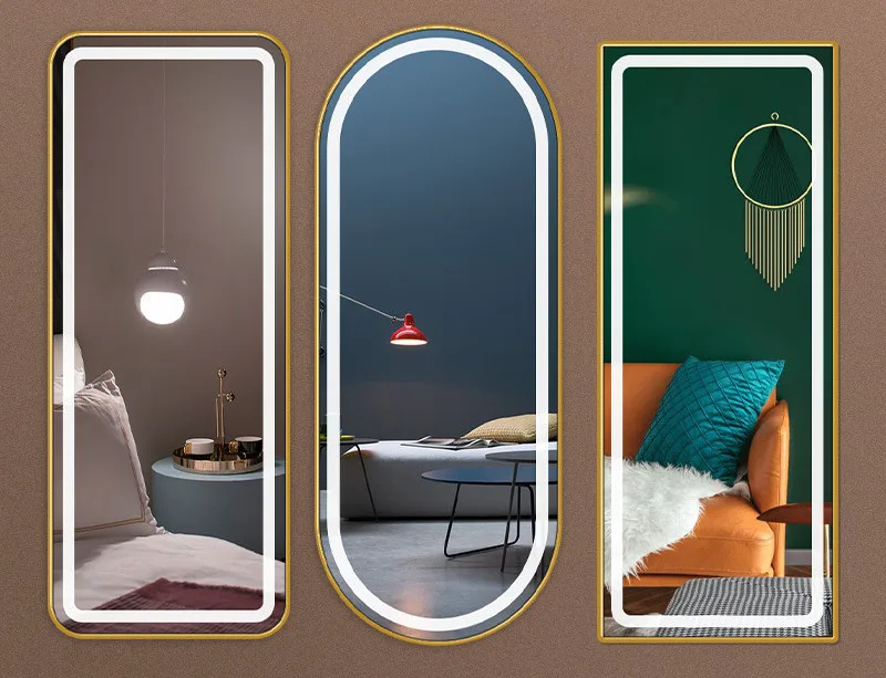 Алюминиевая стеновая настенная рамка для картин светодиодная зеркальная металлическая фото дома с металлическим украшением проекта