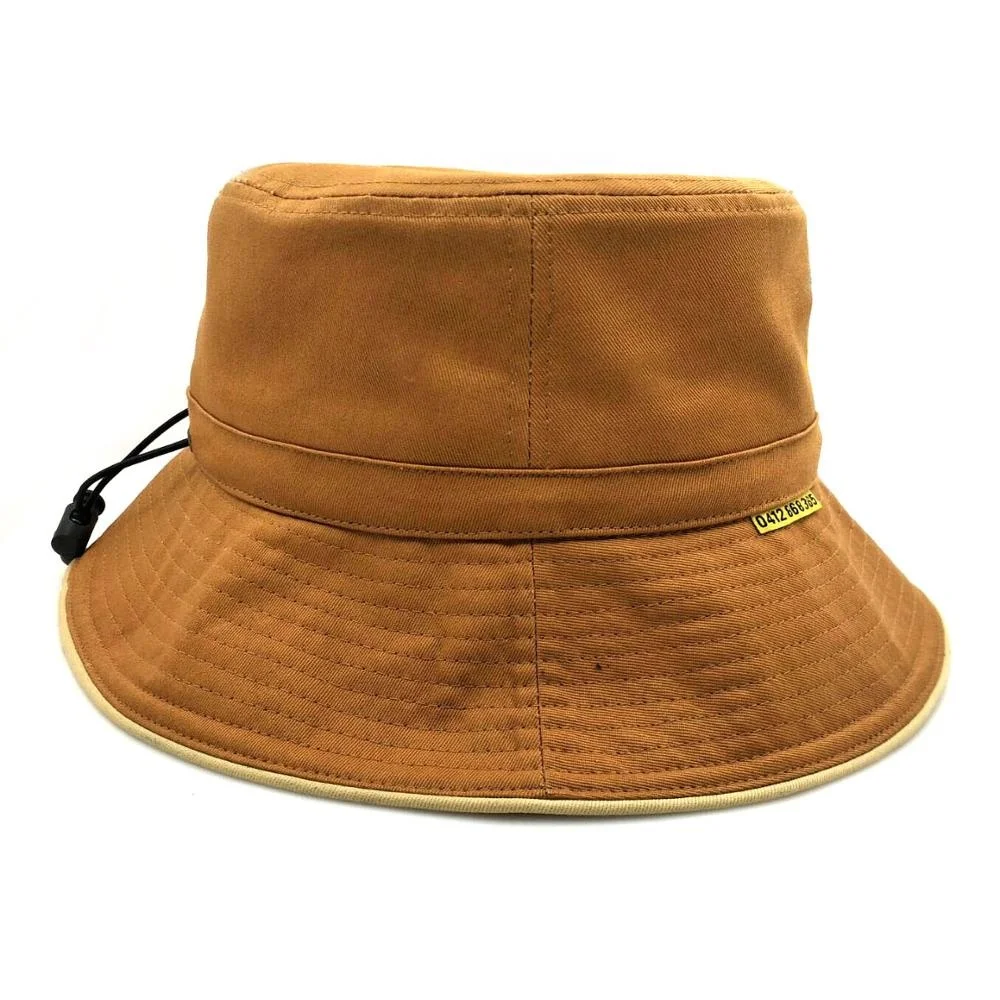 Factory customization fashion cotton car embroidery bucket hat woven label adjustment caps