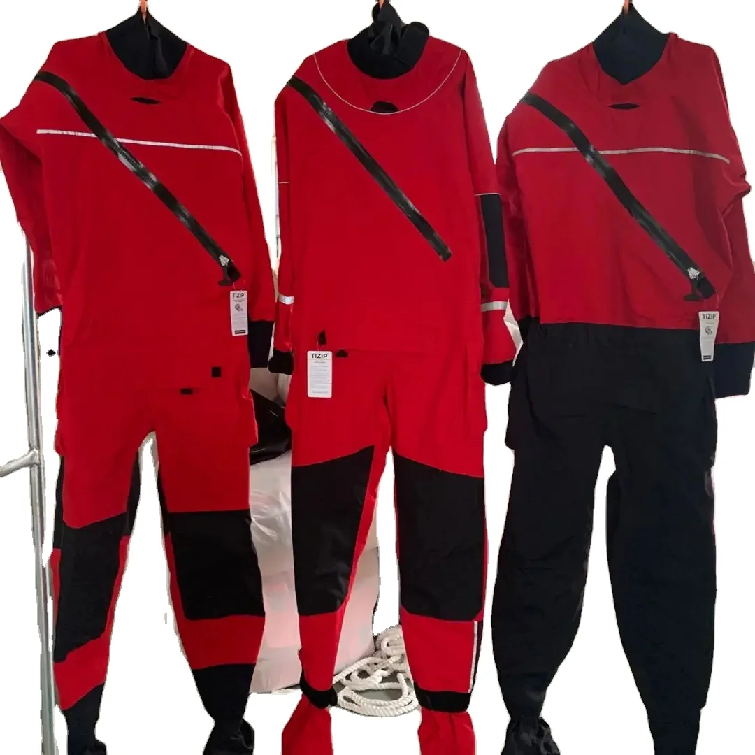 OEM high quality kayak dry suit waterproof dry suits for men kayaking with drysuits zipper and latex cuffs