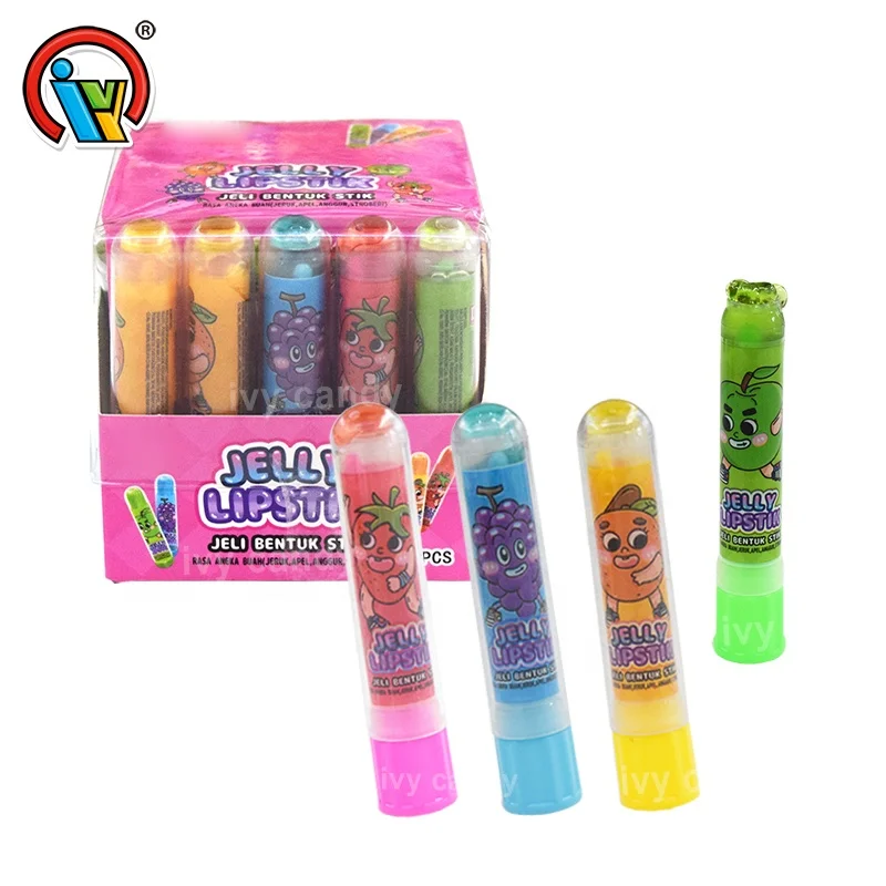 Crazy hair lipstick fruit jam gel liquid candy factory