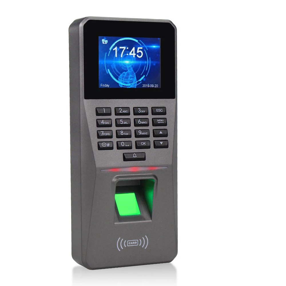 2.4Inch USB Fingerprint Door Access Control Attendance Machine Password Fingerprint Access Control System