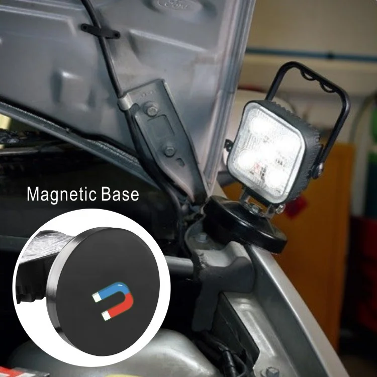 15W Led Flood Work Light, Magnetic Base Search Light For Hummer Boat Truck