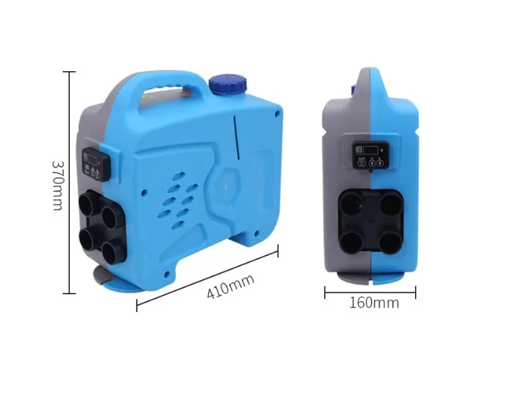 portable air heater truck temp display air conditioner  diesel heater parking diesel air heaters