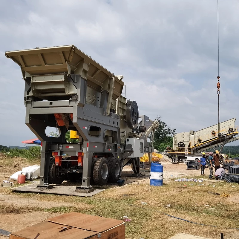 China Trade Assurance Concrete Mobile Plant Africa Stone Crusher Factory For Sale For Construction Waste
