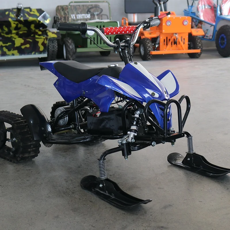 High Quality Tracked Outdoor Snow Walking Scooter Compact Adult Snow Drift Car Christmas Snowmobile