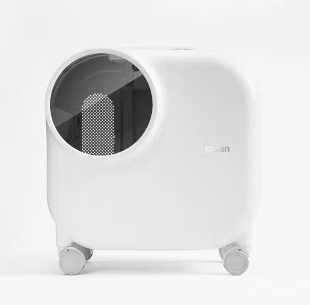 Pet fresh air travel case portable large trolley case