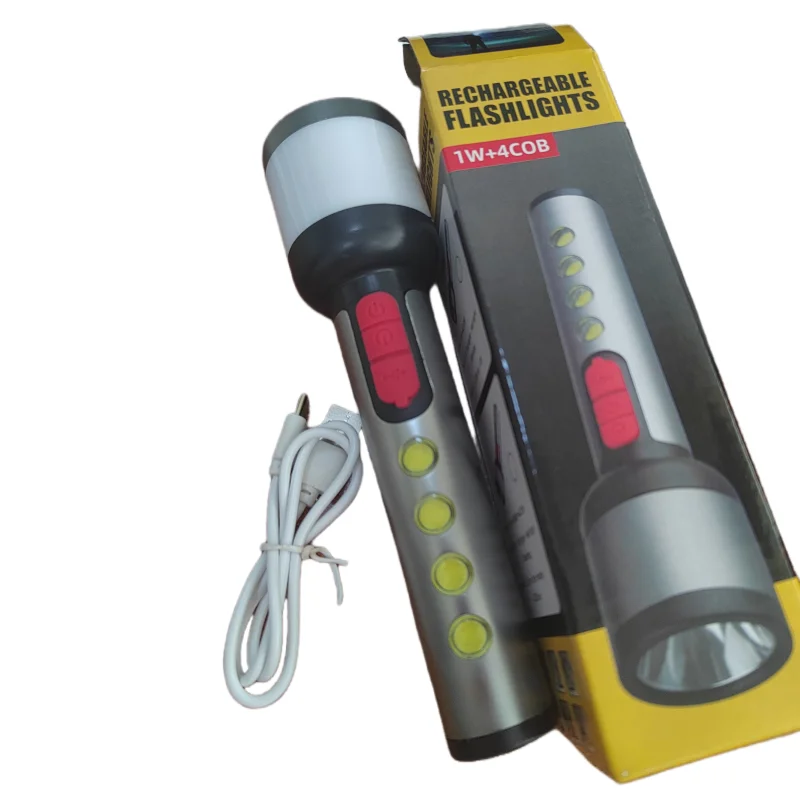 factory low price waterproof 6000K Ip44 waterproof mega small outdoor plastic flashlight