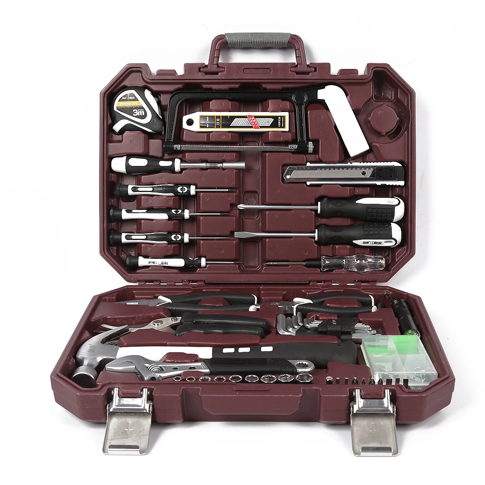 Tool Kits 50 pcs with Plastic Box Hand Mechanic Power Tools Combo Sets Household Tool Sets