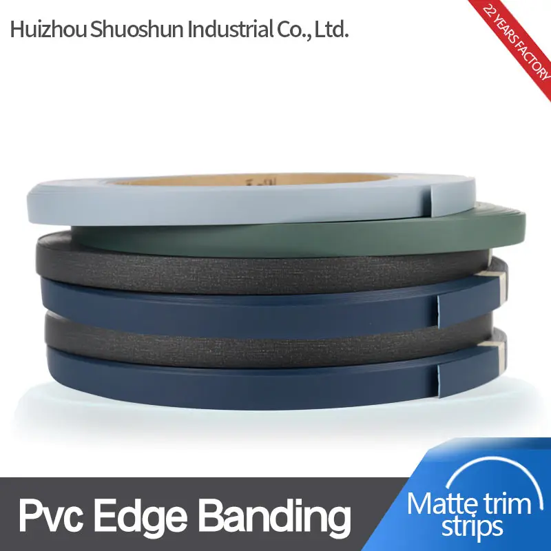 China supplier direct sale ABS rolled edge banding for furniture PVC edge banding furniture
