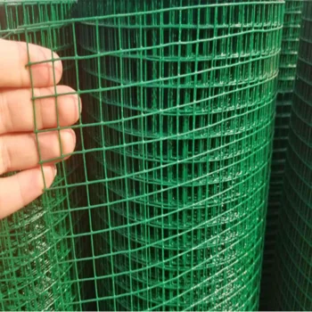 1x1 2x2 3x3 inch galvanized welded wire mesh plastic coated welded wire mesh