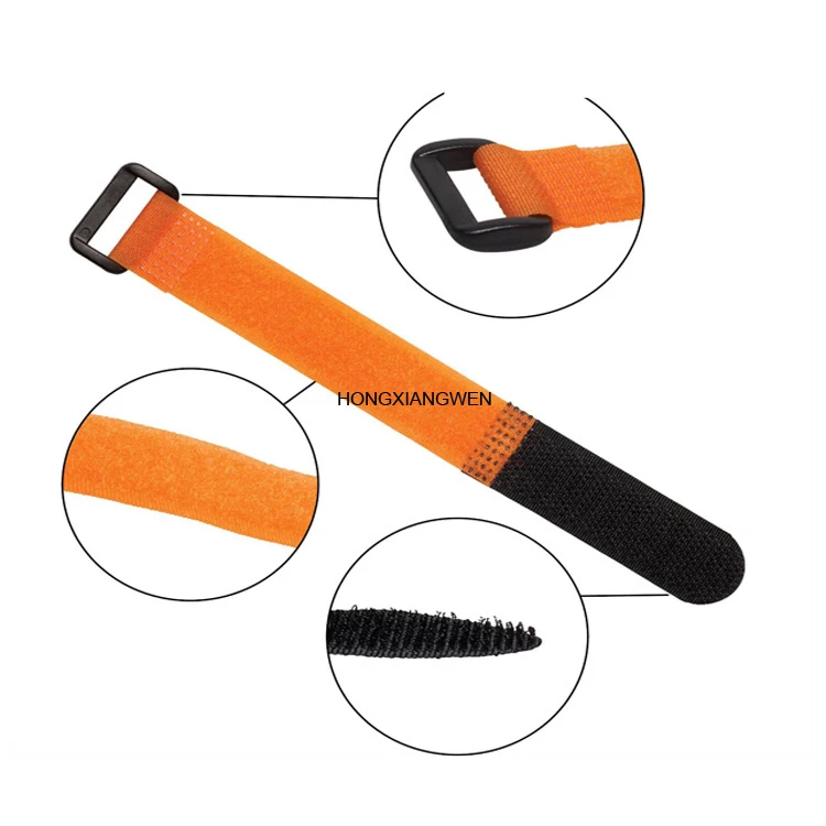 Factory OEM Hook and Loop Straps Nylon Cable Ties Organizer Fastener