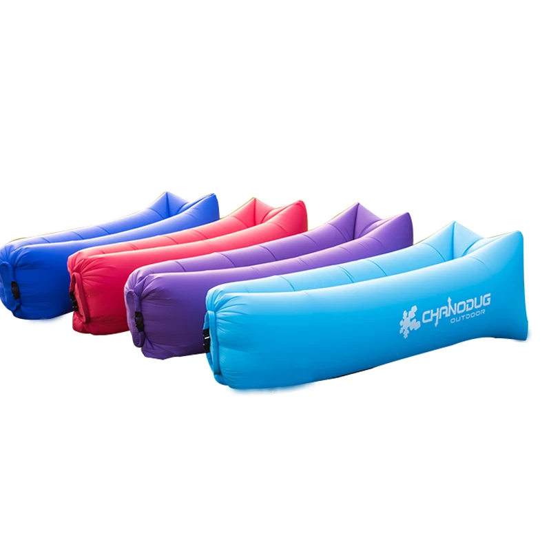 Wholesale Portable air customized Water Proof Anti-Air Leaking Design-Ideal Couch lazy bag inflatable lounger air bag sofa