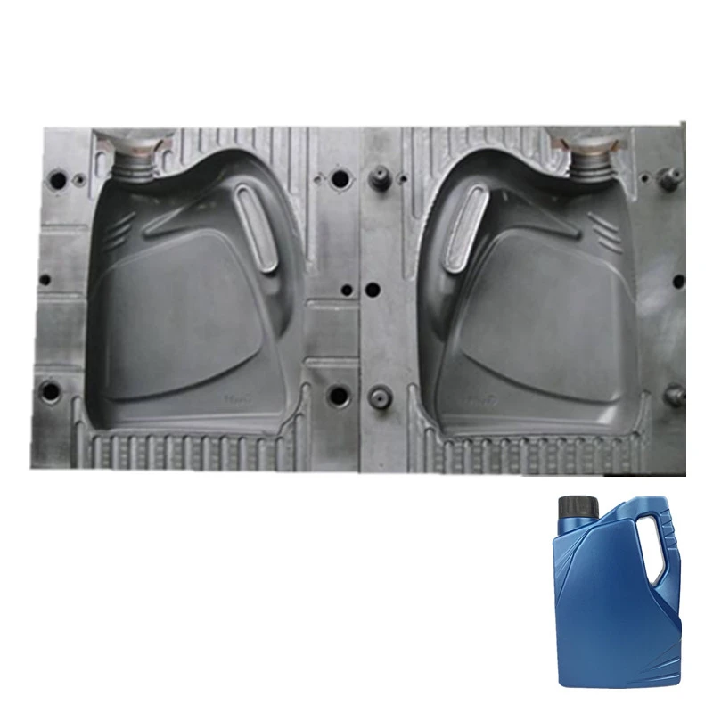 deflash unit extrusion blow mould 5L oil barrels hdpe bottle jerrycan