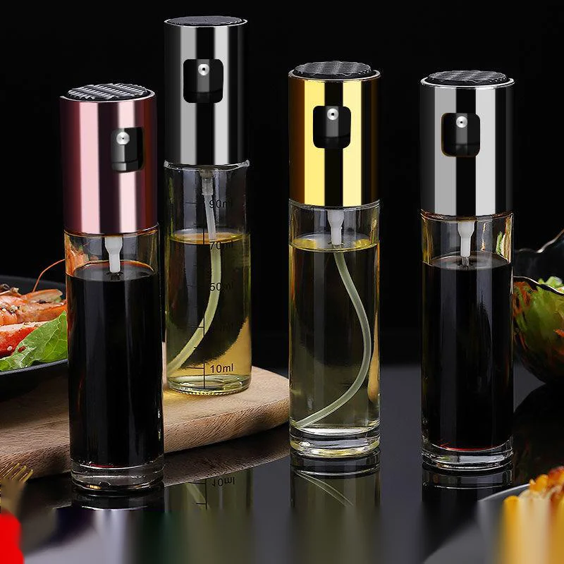 100ml Transparent Kitchen Cooking Oil Spray Bottle