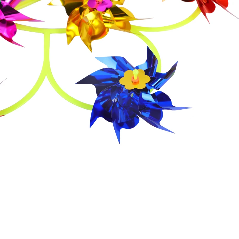 New Arrival Hot Sell Kids Plastic Toy Windmills Garden Pinwheel