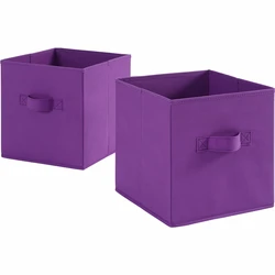 Pp Material Clothes Storage Basket Drawers Collapsible Laundry Bag