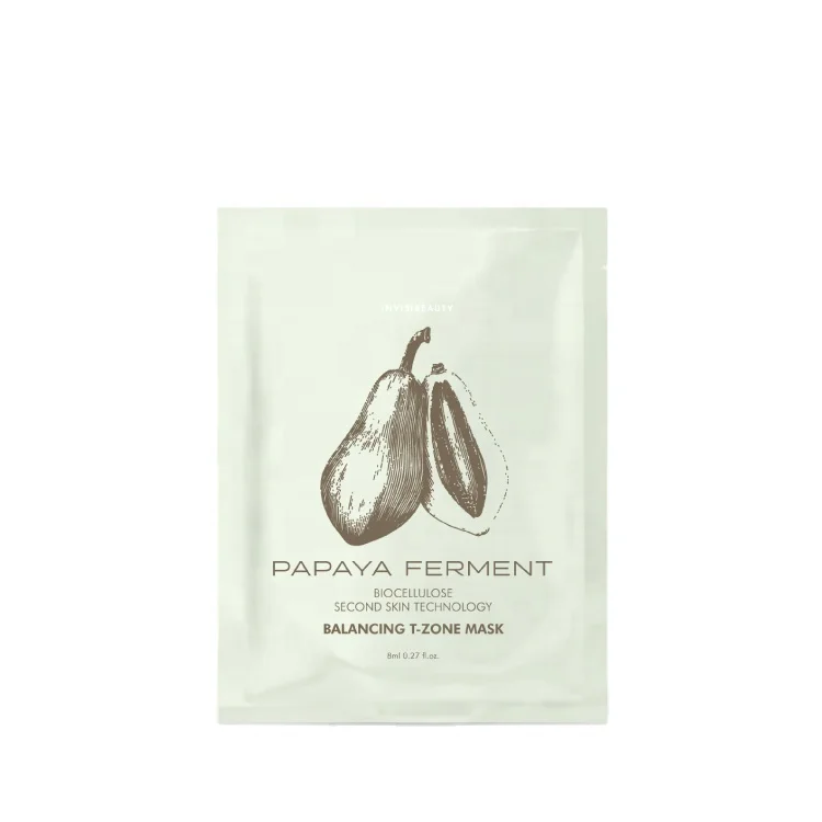 Factory Direct Skin Care Natural Exfoliating Papaya Fermented Balance T Mask Moisturizer Beauty Papaya Mask