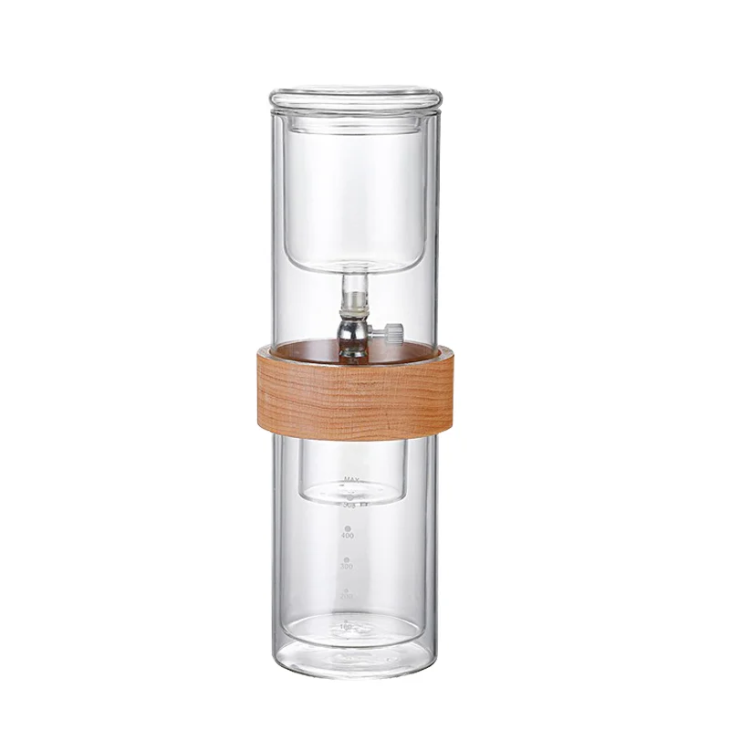 Портативный горшок из боросиликатного стекла уличный бар чайник для приготовления сока воды льда кофе капельного фильтра холодного