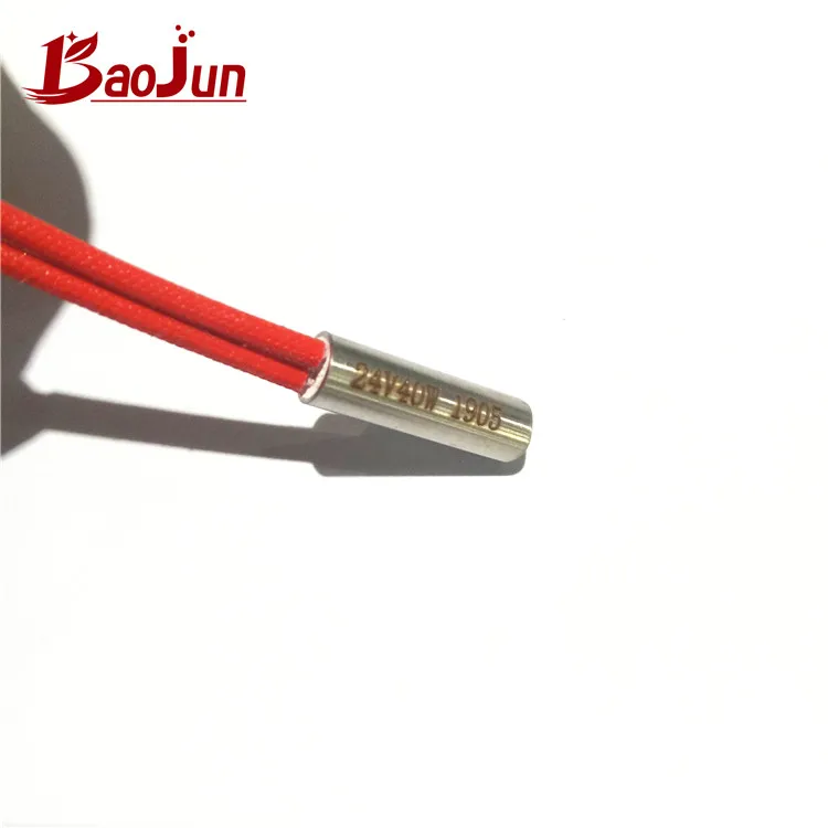 8mm Low Density Electric Cartridge Rod Heater For Plastic Machine