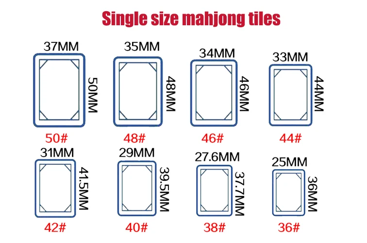 
Hand Rub Medium Household Entertainment Customised Game Blue Mahjong Tiles 