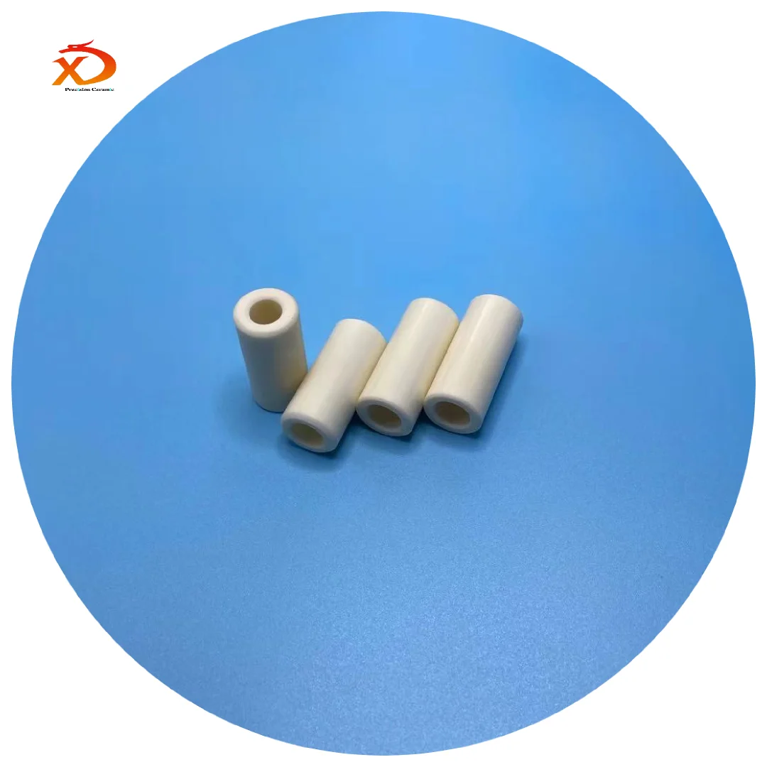 ceramic Protection tube 99% Al2O3 Aluminium Oxide Ceramic Alumina tube