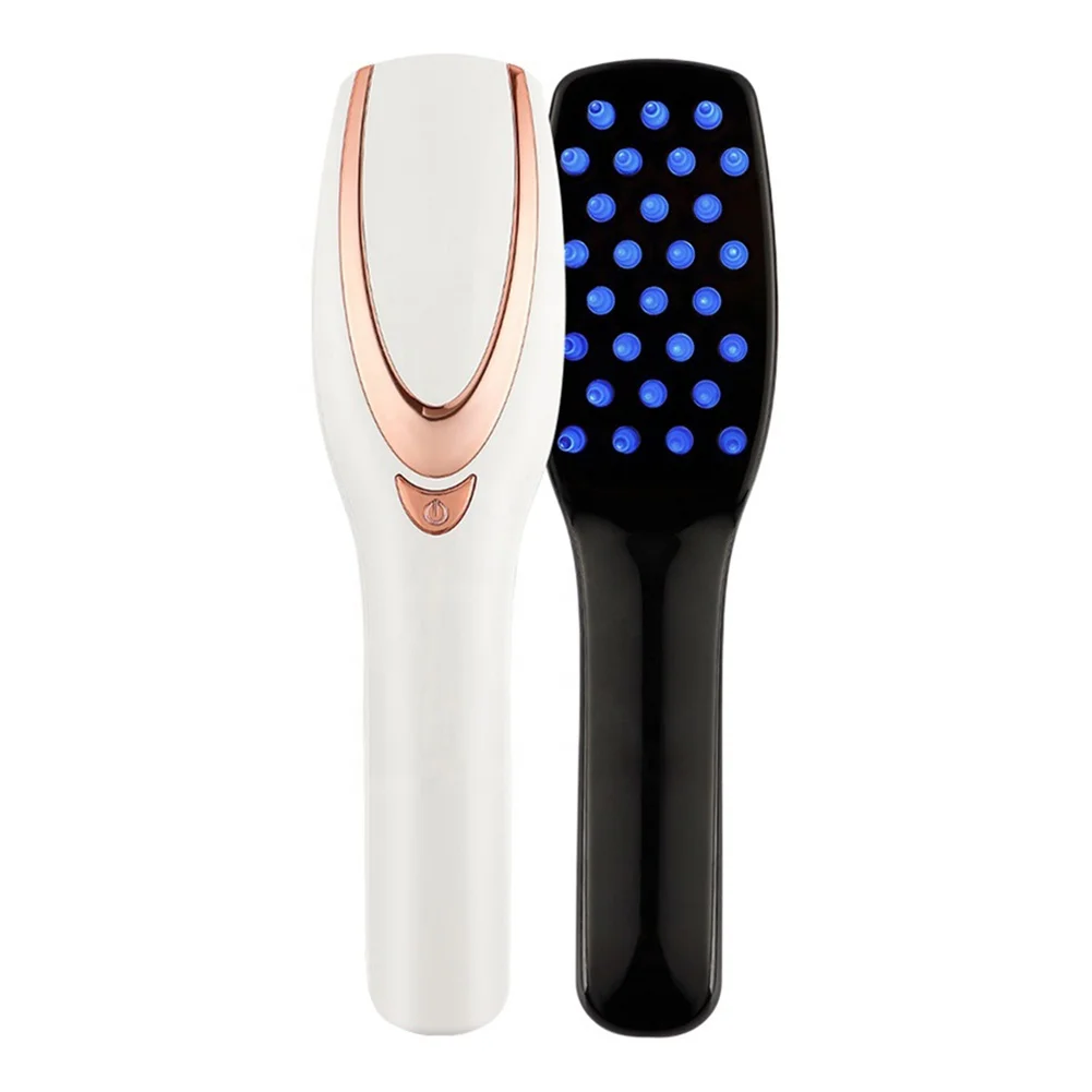 
New products Hair Brush Electric Heat Scalp Hair Massager Comb Hair Loss Treatment 