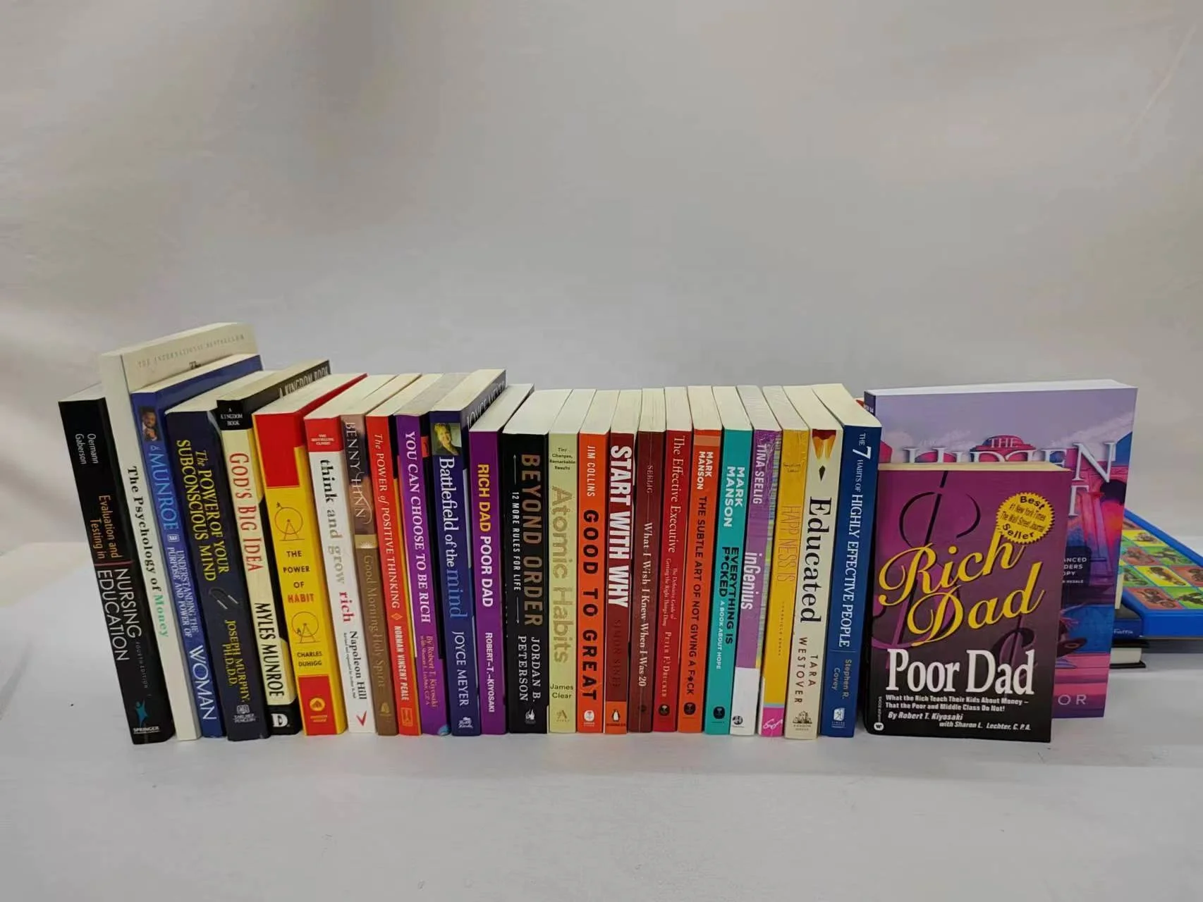 New arrival manufacturer wholesale softcover book printing light weight paper Bestseller motivative book the 7 habits of highly