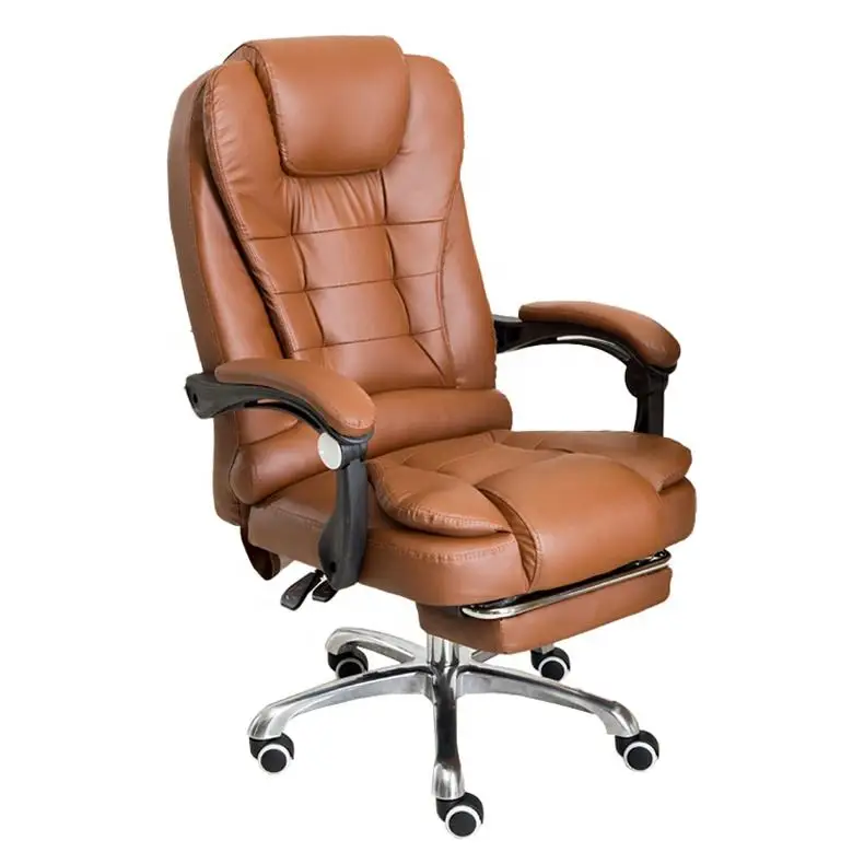 Leather Large Best Sales Orange Fabric Modern Office Building White Swivel Revolving Office Chair