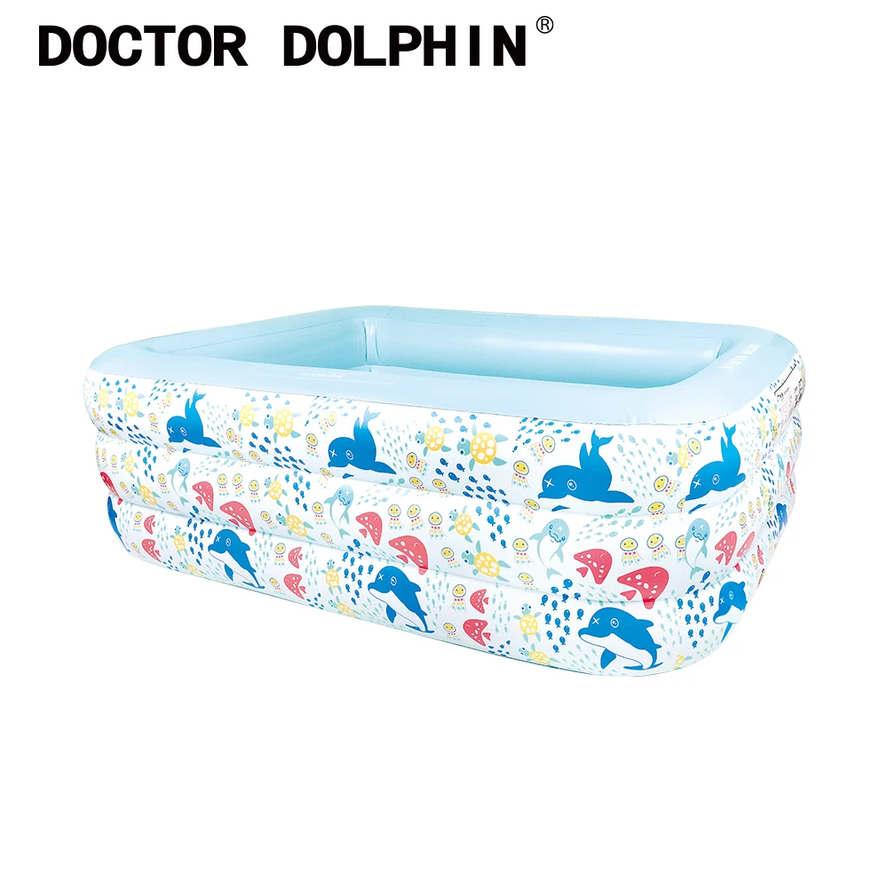 Family PVC Kids Portable Outdoors Pool Thick Plastic above ground Inflatable portable swimming pool