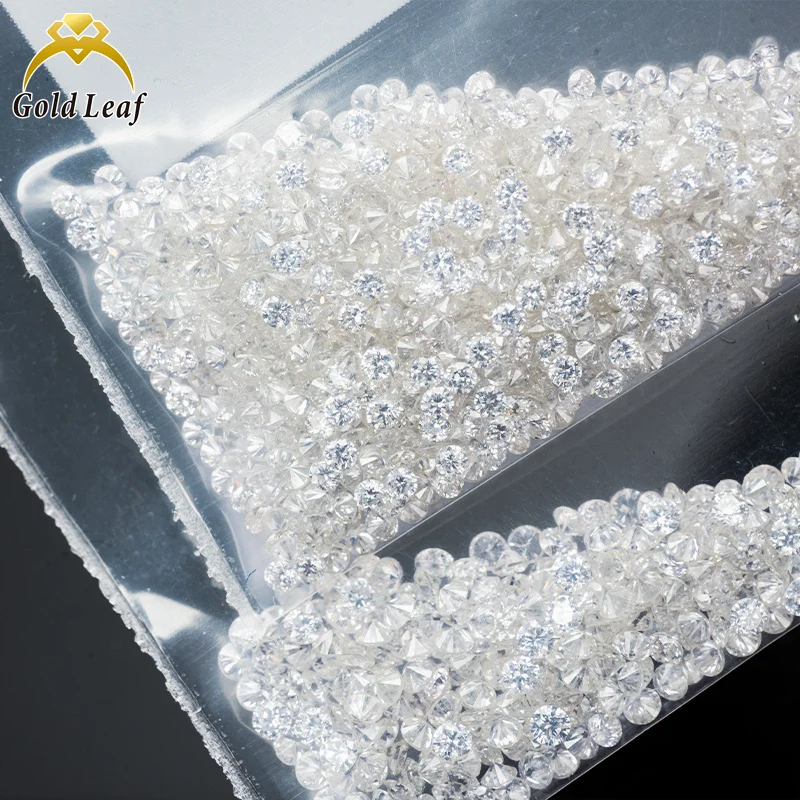 Goldleaf 100% Natural Loose Diamond Stone GH Color SI VS Clarity 0.6-1.2mm Melee Real Diamond for Diamond Jewelry