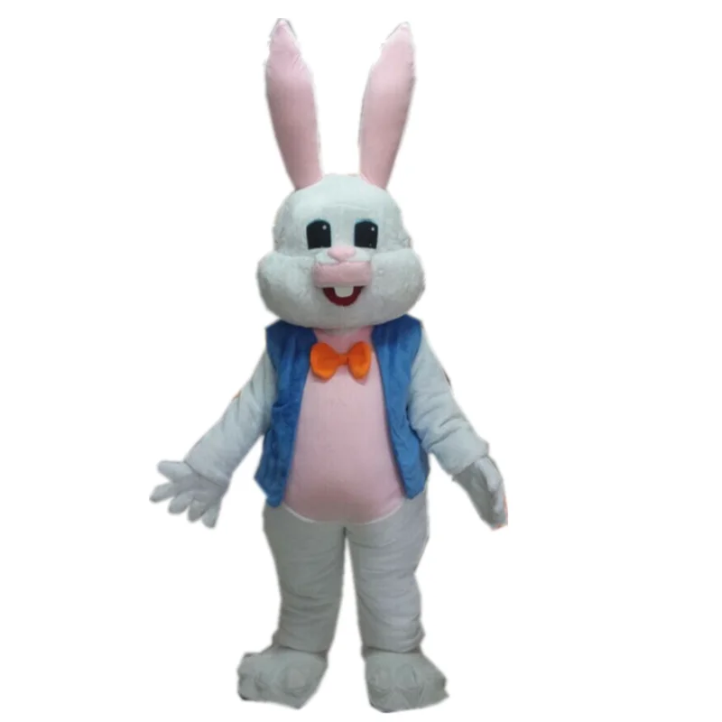 White bug Easter bunny mascot costume/rabbit mascot costumes