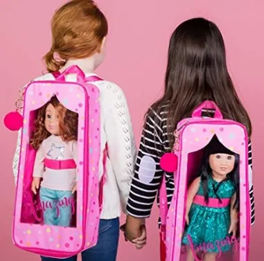 Amazing Girls 18 fashion girl dolls Accessory - Adjustable Travel Carrier for storage toys, clothes, diapers