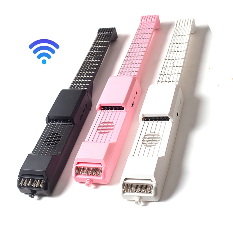 Wireless Digital Mini Trainer Fret12 Music Toy Guitar Strap Electric Portable Guitar