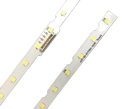 Shuoshi LED Backlight strip For Samsung 49 BN61-15483A 45953A AOT_49_NU7300_NU7100_2X38_3030C UE49NU7100 UE49NU7120 UE49NU7140