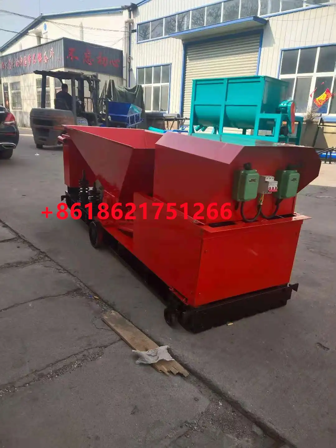 Precast concrete farm fence wall machine H column pole making for