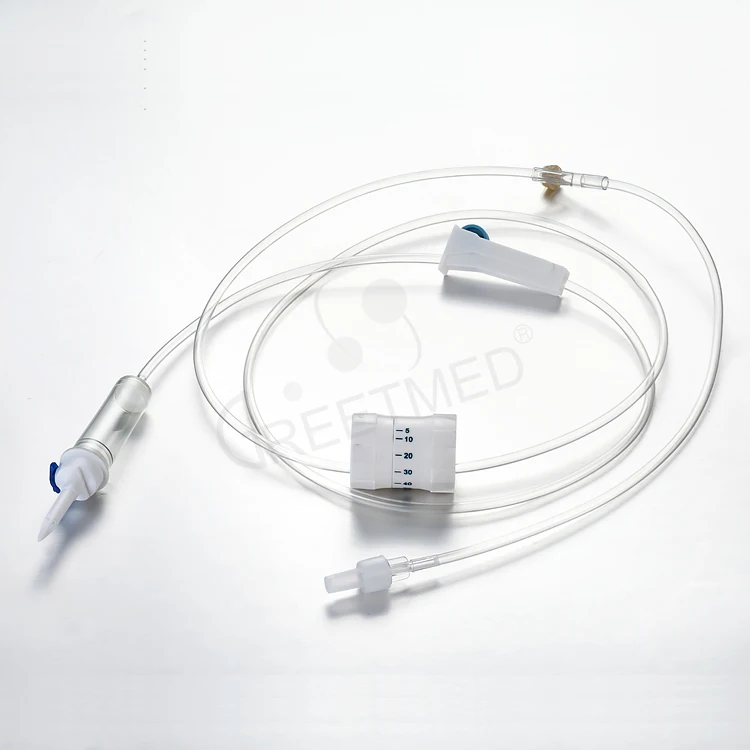 Greetmed Medical Y site injection Part iv infusion set with  without phthalate