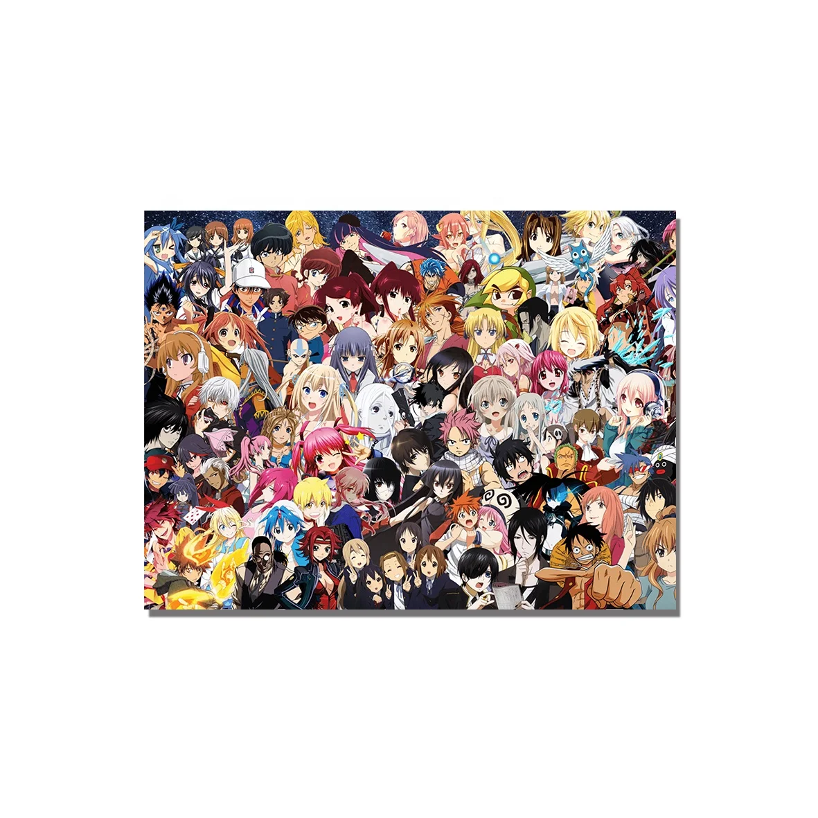 4 size 32 Design canvas Cartoon naruto 3d pictures print Wall scrolls posters set for the fans of Anime