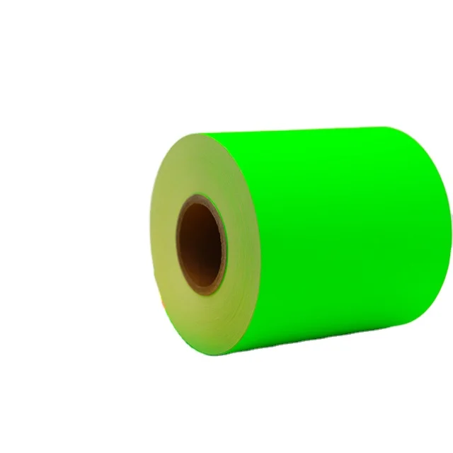Factory price Wholesale Self Adhesive Label Paper Factory sticker custom Size Fluorescent Color Silicone Label Sticker